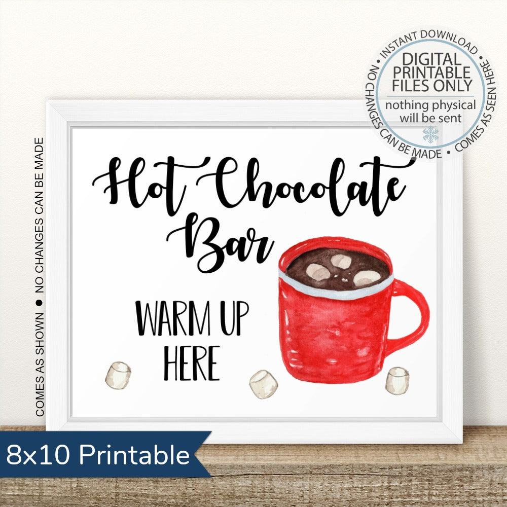 Still Keeping Things Hot - S'mores and Cocoa Bar + Free Printables - Revel  and Glitter